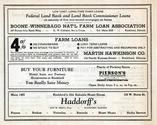Boone Winnebago National Farm Loan, Martin Hawkinson, Pierson's, Haddorff's, Winnebago County 1930c